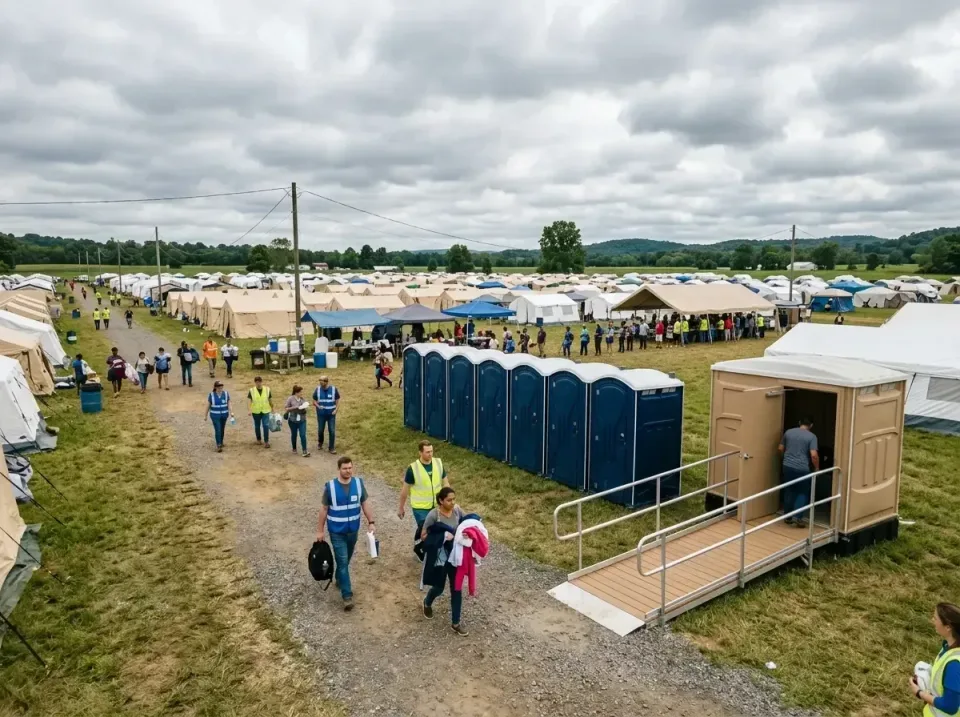 disaster-relief-camp-restrooms-010 — frequently asked questions, Dumpster & Portable Bathrooms Rental in Oaklawn-Sunview, KS